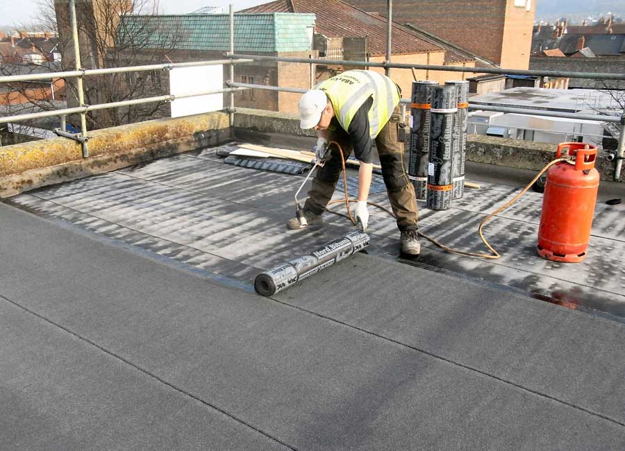 felt flat roofing